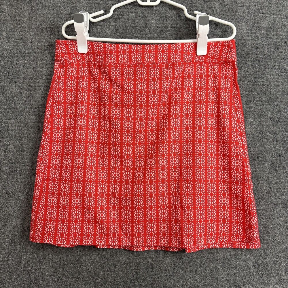 RipSkirt Womens Size L Red Hawaiian Beach Vaca travel Preppy sporty
